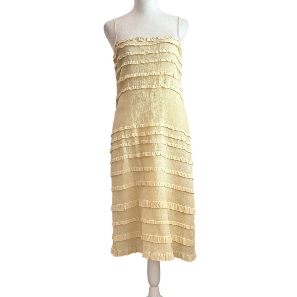 DKNY textured silk dress, size 6